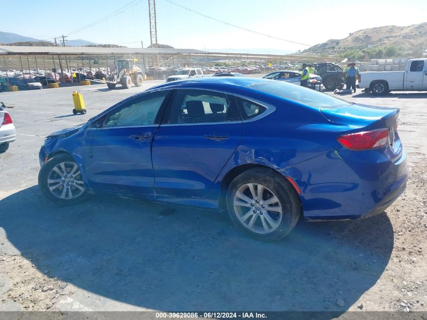 2016 Chrysler 200 Limited VIN: 1C3CCCAB0GN102275 Lot: 39629086