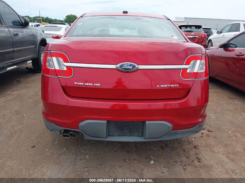 2011 Ford Taurus Limited VIN: 1FAHP2FW7BG141475 Lot: 39629087