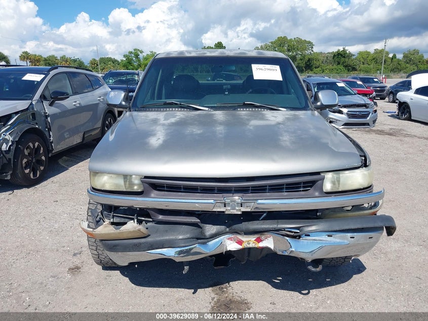 1999 Chevrolet Silverado 1500 Ls VIN: 2GCEK19T6X1297454 Lot: 39629089