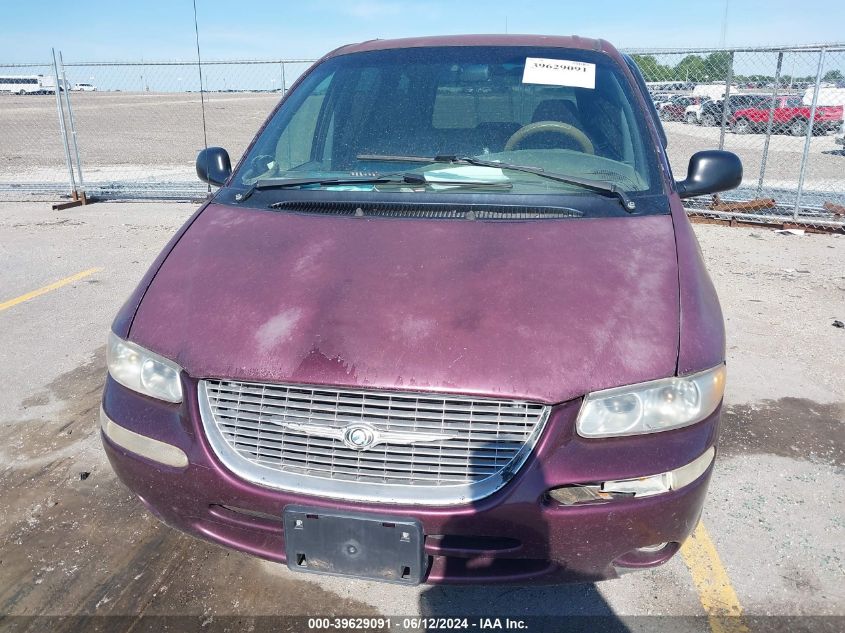 1998 Chrysler Town & Country Lx VIN: 1C4GP54L2WB580442 Lot: 39629091