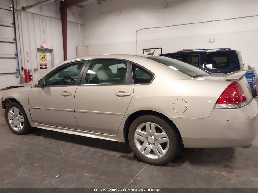 2012 Chevrolet Impala Lt VIN: 2G1WB5E35C1108555 Lot: 39629092