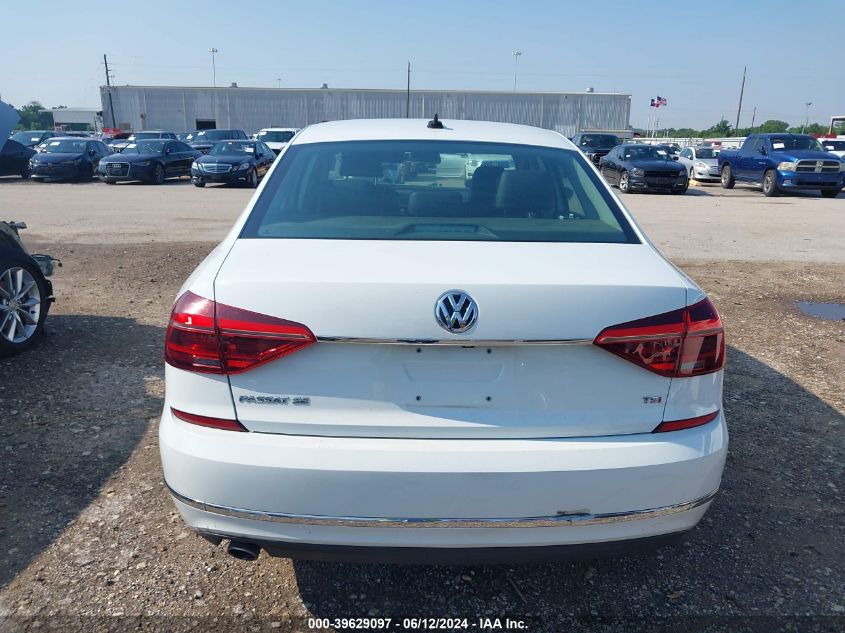 2018 Volkswagen Passat 2.0T Se VIN: 1VWBA7A36JC045965 Lot: 39629097