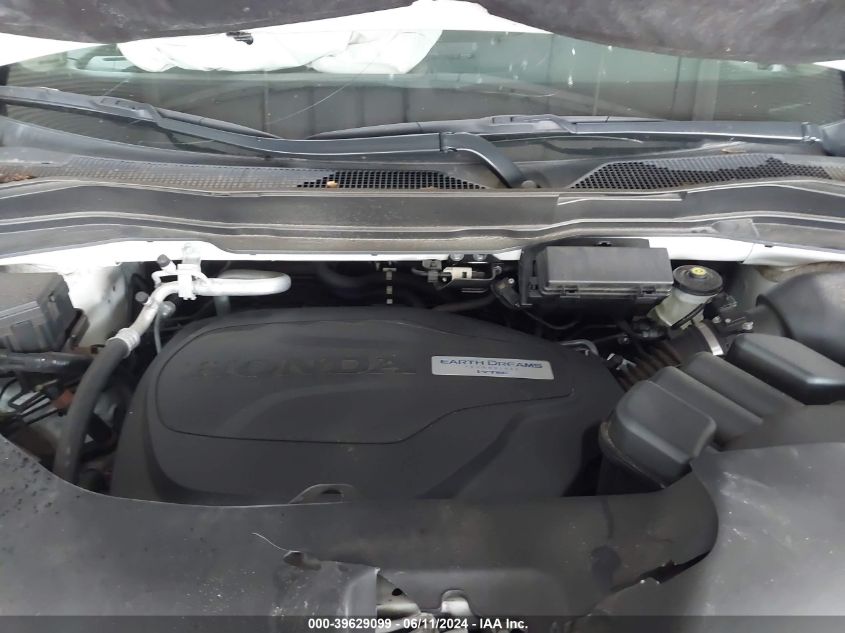 2017 Honda Pilot Elite VIN: 5FNYF6H06HB034921 Lot: 39629099