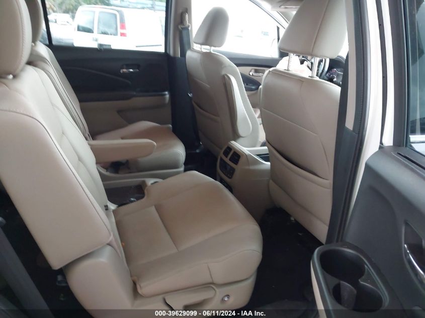 2017 Honda Pilot Elite VIN: 5FNYF6H06HB034921 Lot: 39629099