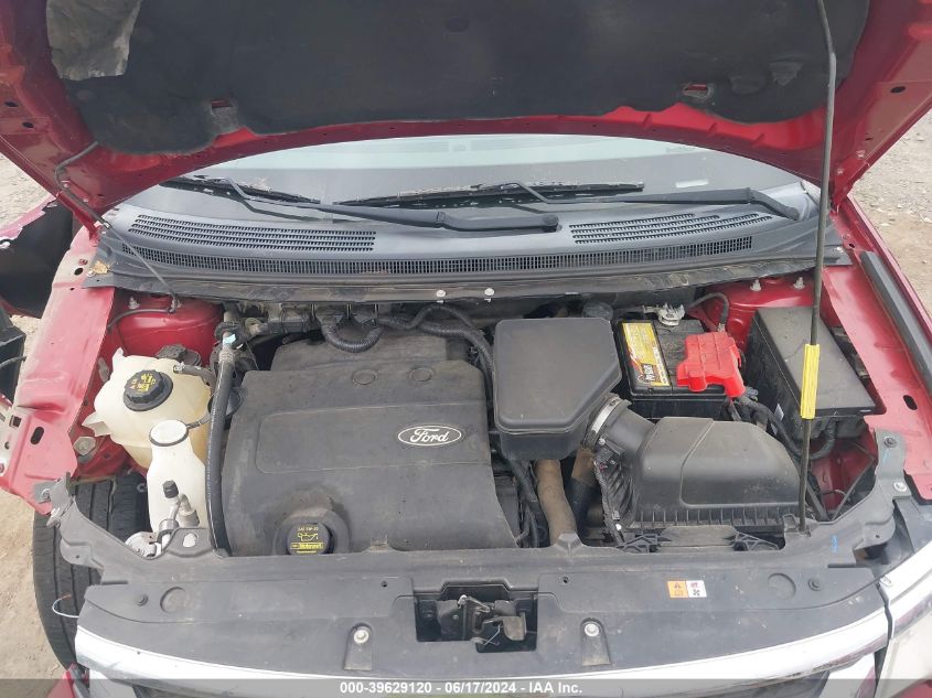 2013 Ford Edge Sel VIN: 2FMDK3JC7DBB59068 Lot: 39629120