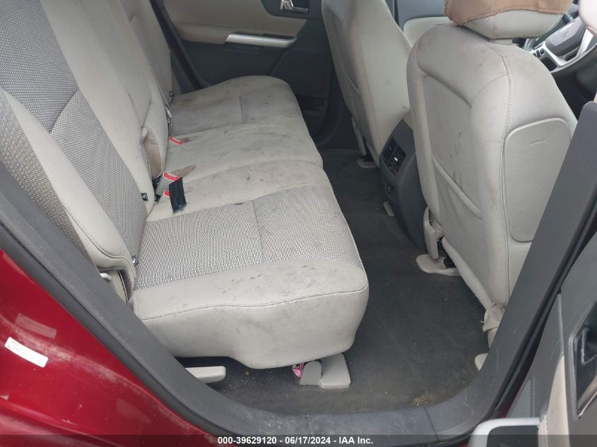 2013 Ford Edge Sel VIN: 2FMDK3JC7DBB59068 Lot: 39629120