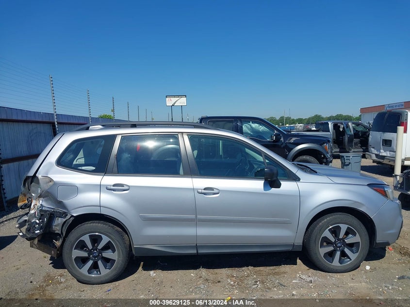 2018 Subaru Forester 2.5I VIN: JF2SJABC3JH549750 Lot: 39629125