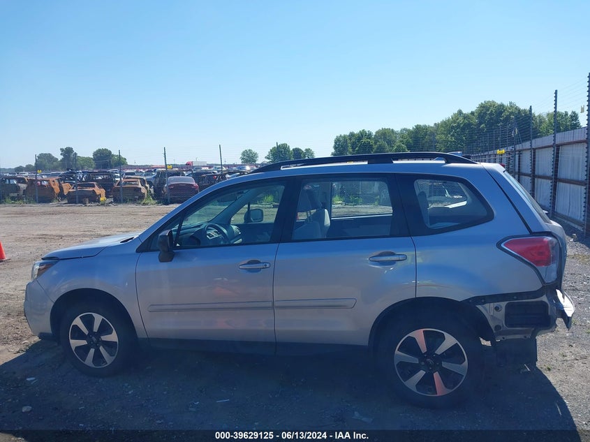 2018 Subaru Forester 2.5I VIN: JF2SJABC3JH549750 Lot: 39629125