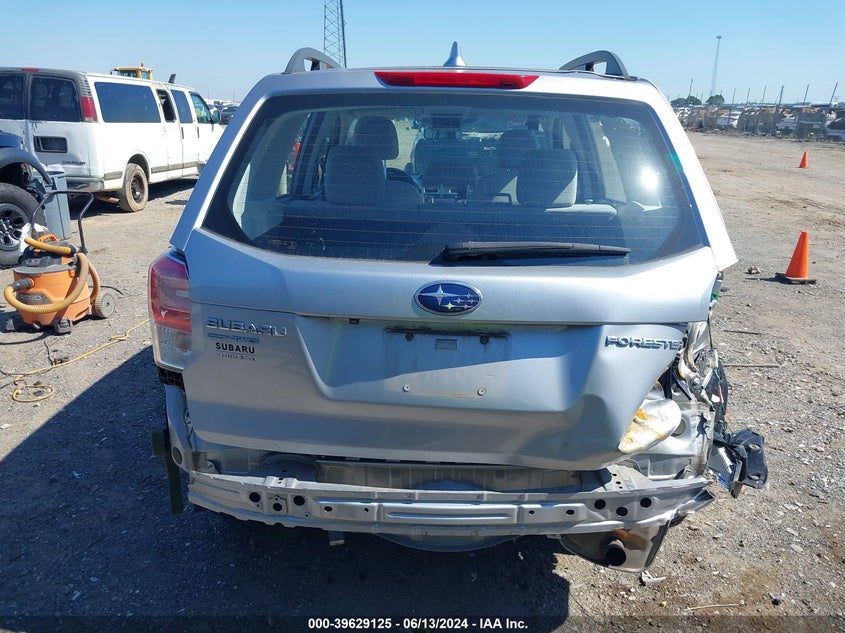 2018 Subaru Forester 2.5I VIN: JF2SJABC3JH549750 Lot: 39629125