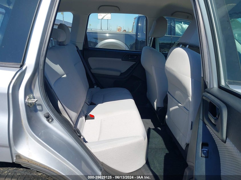 2018 Subaru Forester 2.5I VIN: JF2SJABC3JH549750 Lot: 39629125