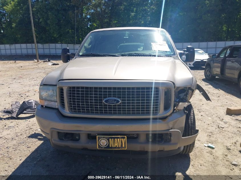 2004 Ford Excursion Limited VIN: 1FMSU43P44EA22343 Lot: 39629141