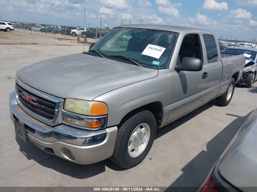 2004 GMC Sierra 1500 Sle VIN: 2GTEC19V741124617 Lot: 39629149