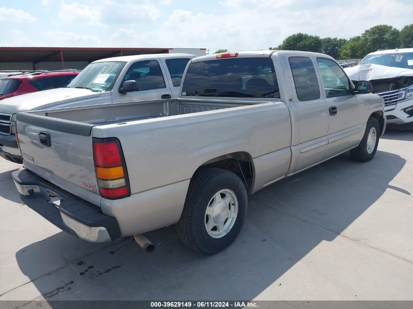 2004 GMC Sierra 1500 Sle VIN: 2GTEC19V741124617 Lot: 39629149