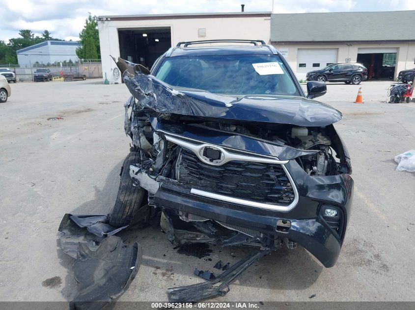 2021 Toyota Highlander Xle VIN: 5TDHZRBH1MS157233 Lot: 39629156