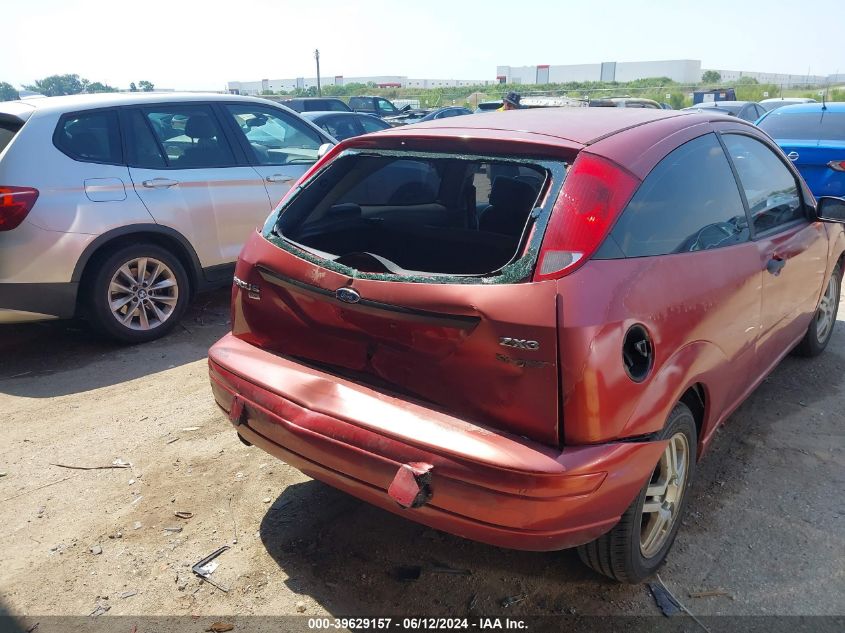 2005 Ford Focus Zx3 VIN: 3FAFP31N05R157526 Lot: 39629157