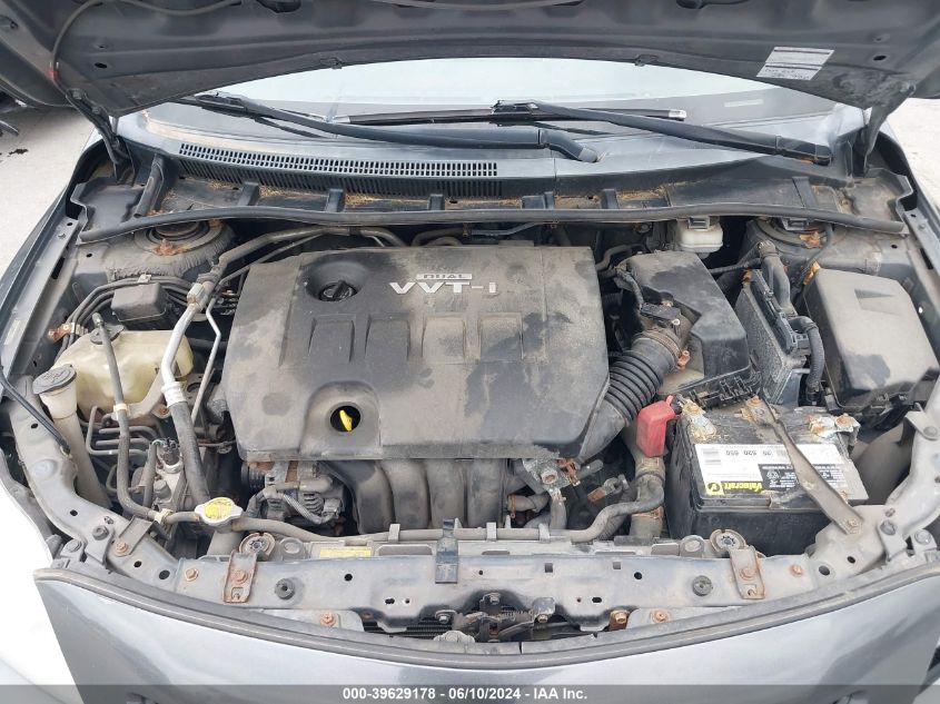 2010 Toyota Corolla Le VIN: 1NXBU4EE7AZ314484 Lot: 39629178