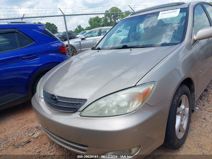 2003 Toyota Camry Xle VIN: 4T1BE32K73U750885 Lot: 39629181
