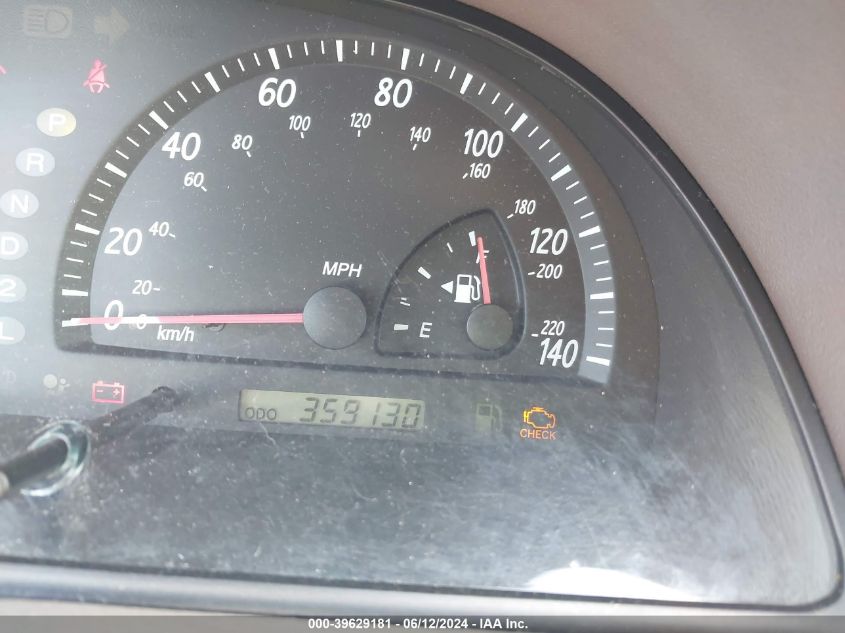 2003 Toyota Camry Xle VIN: 4T1BE32K73U750885 Lot: 39629181