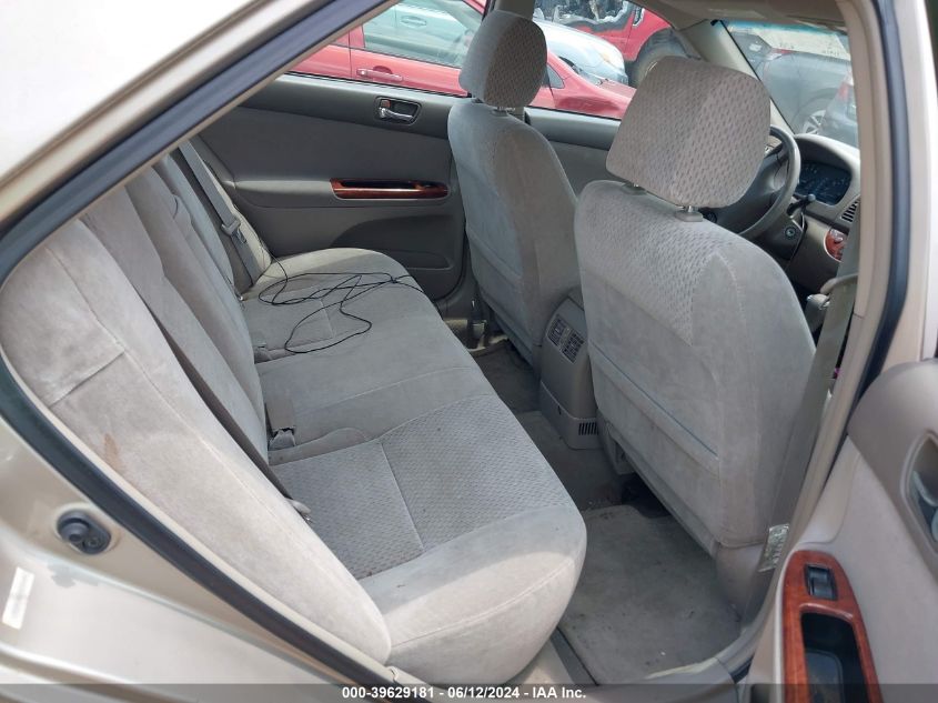 2003 Toyota Camry Xle VIN: 4T1BE32K73U750885 Lot: 39629181