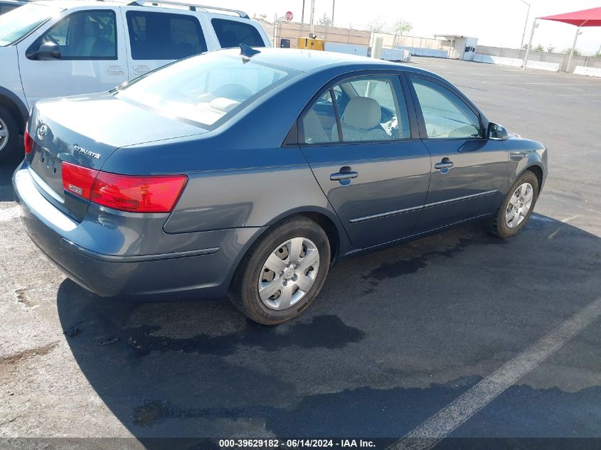 2009 Hyundai Sonata Gls VIN: 5NPET46C59H406233 Lot: 39629182