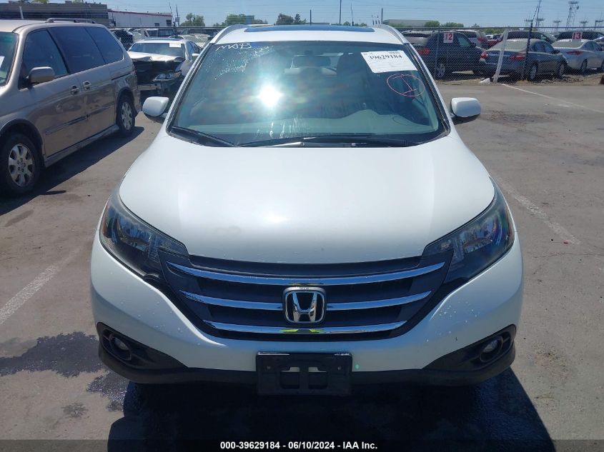 2012 Honda Cr-V Ex-L VIN: 5J6RM3H74CL015984 Lot: 39629184