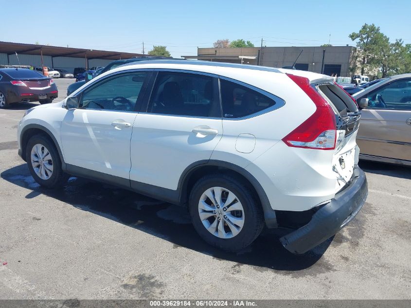 2012 Honda Cr-V Ex-L VIN: 5J6RM3H74CL015984 Lot: 39629184