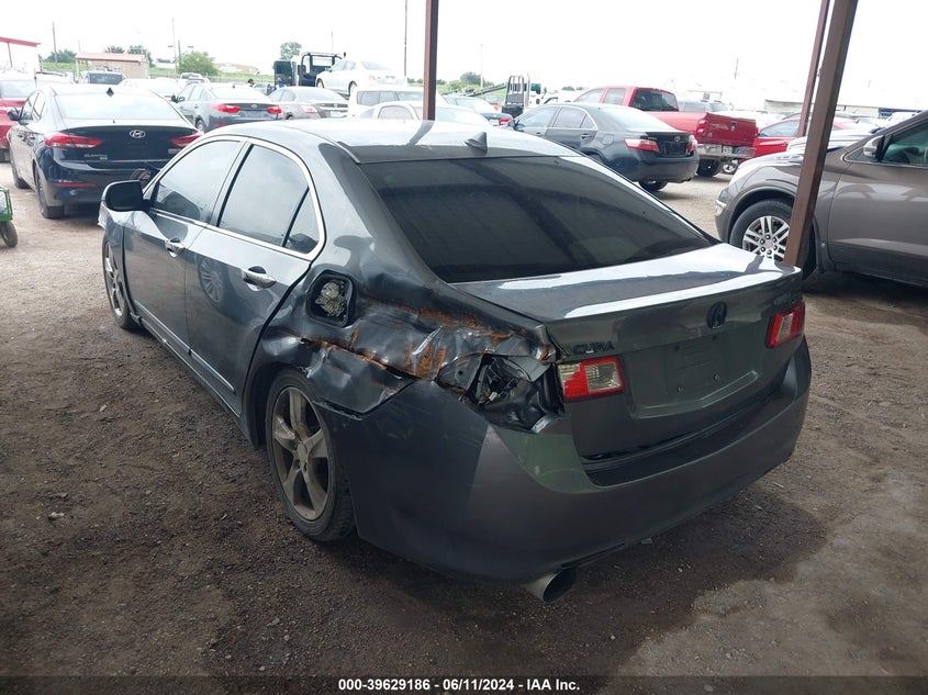 2010 Acura Tsx 2.4 VIN: JH4CU2F61AC037744 Lot: 39629186