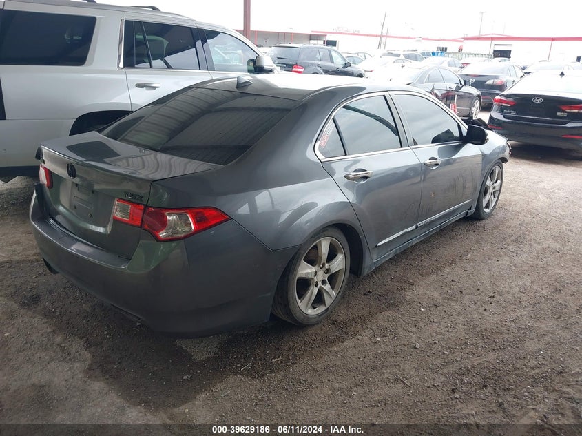 2010 Acura Tsx 2.4 VIN: JH4CU2F61AC037744 Lot: 39629186