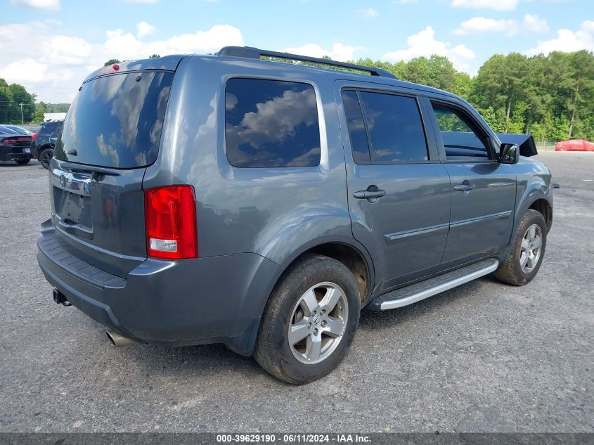 2011 Honda Pilot Ex-L VIN: 5FNYF3H68BB021260 Lot: 39629190