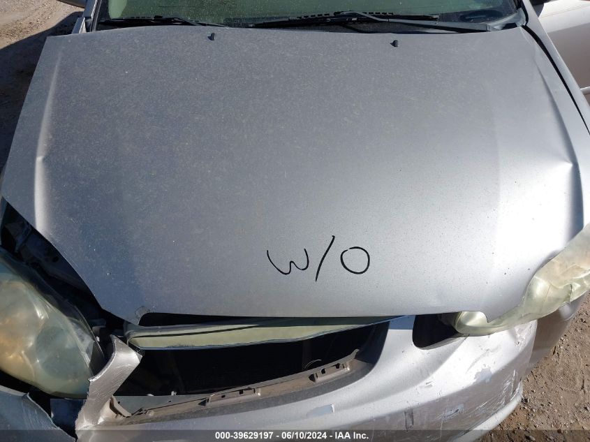 2003 Toyota Corolla Le VIN: 2T1BR32E33C002621 Lot: 39629197