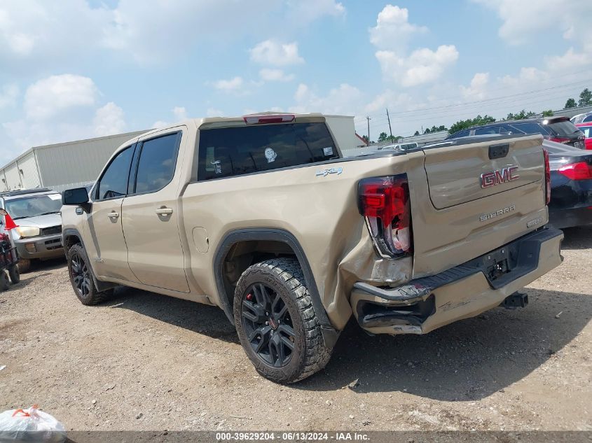 2022 GMC Sierra 1500 4Wd Short Box Elevation With 3Sb VIN: 1GTUUCED3NZ611792 Lot: 39629204