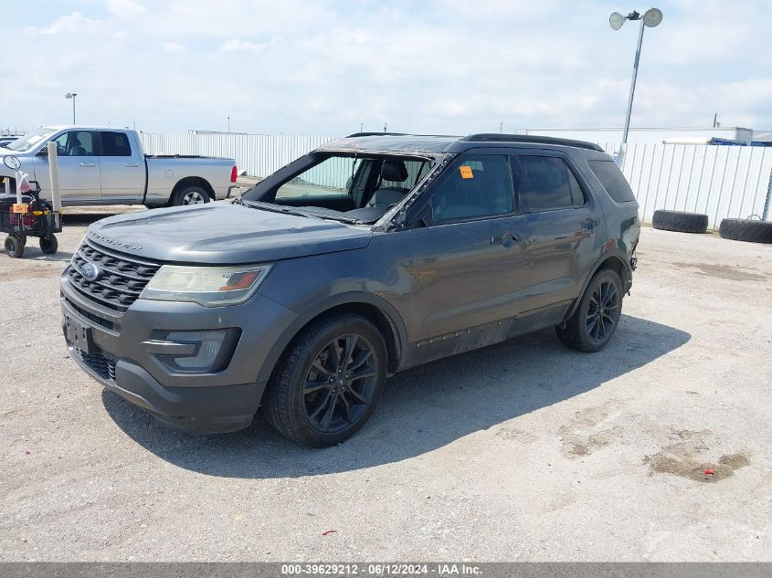 2017 Ford Explorer Xlt VIN: 1FM5K7D89HGA15684 Lot: 39629212