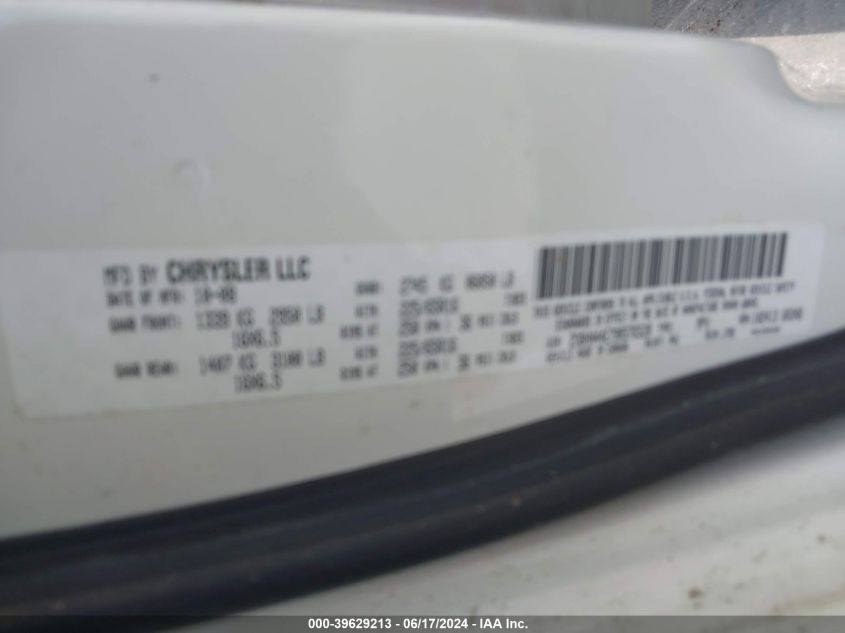 2009 Dodge Grand Caravan Se VIN: 2D8HN44E79R576528 Lot: 39629213