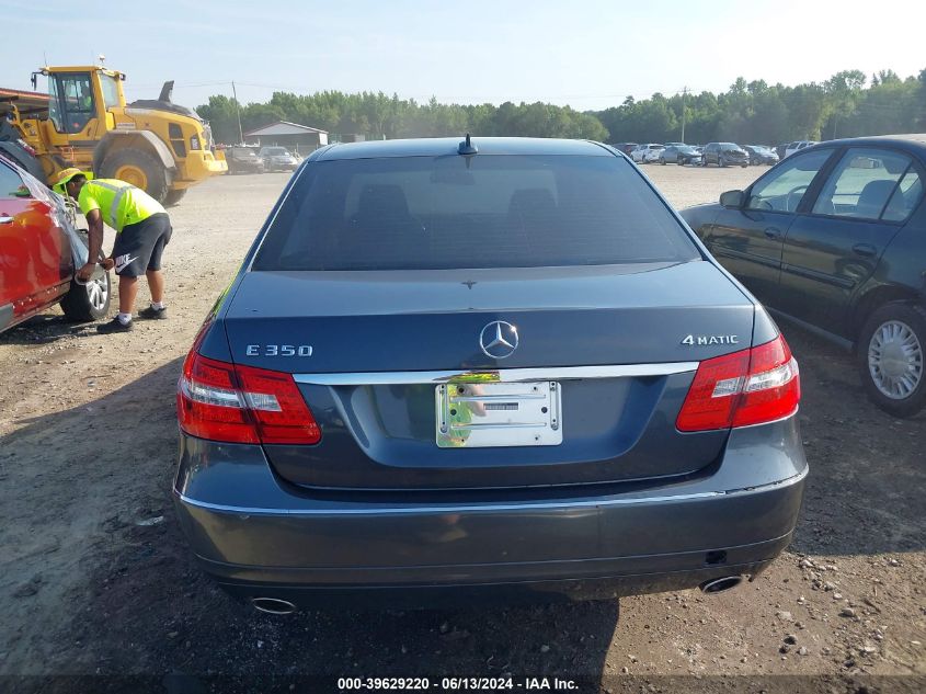 2011 Mercedes-Benz E 350 4Matic VIN: WDDHF8HB5BA399190 Lot: 39629220