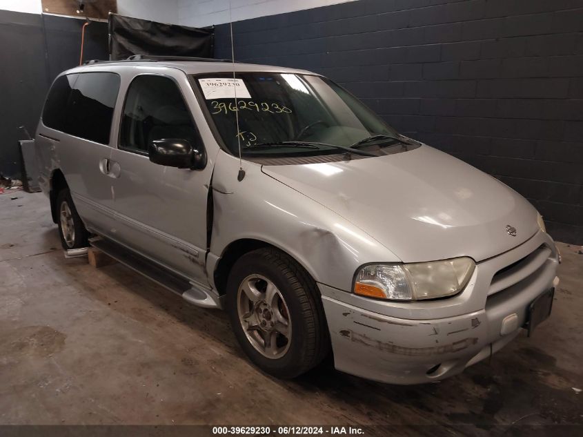 2002 Nissan Quest Se VIN: 4N27N16T82D813918 Lot: 39629230