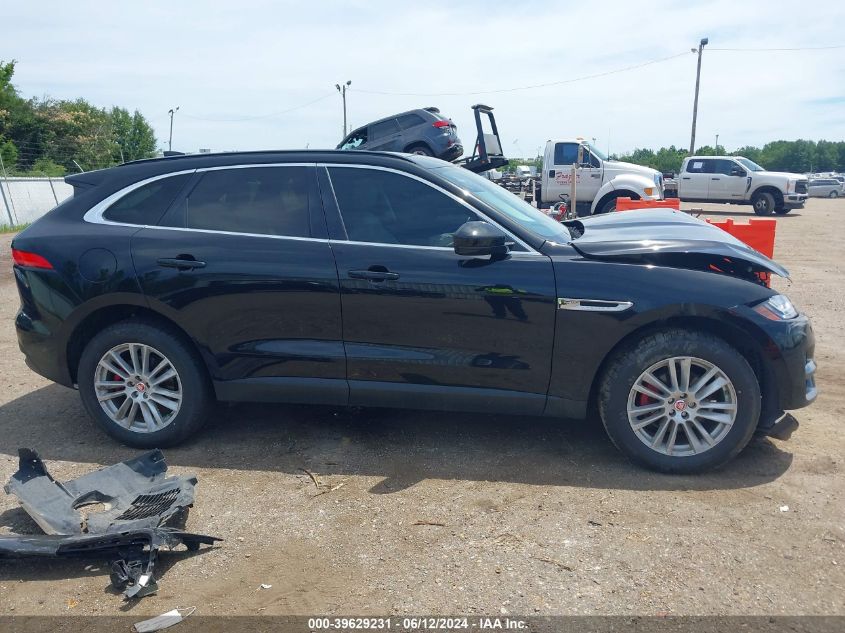 2018 Jaguar F-Pace 25T Prestige VIN: SADCK2FX0JA292739 Lot: 39629231