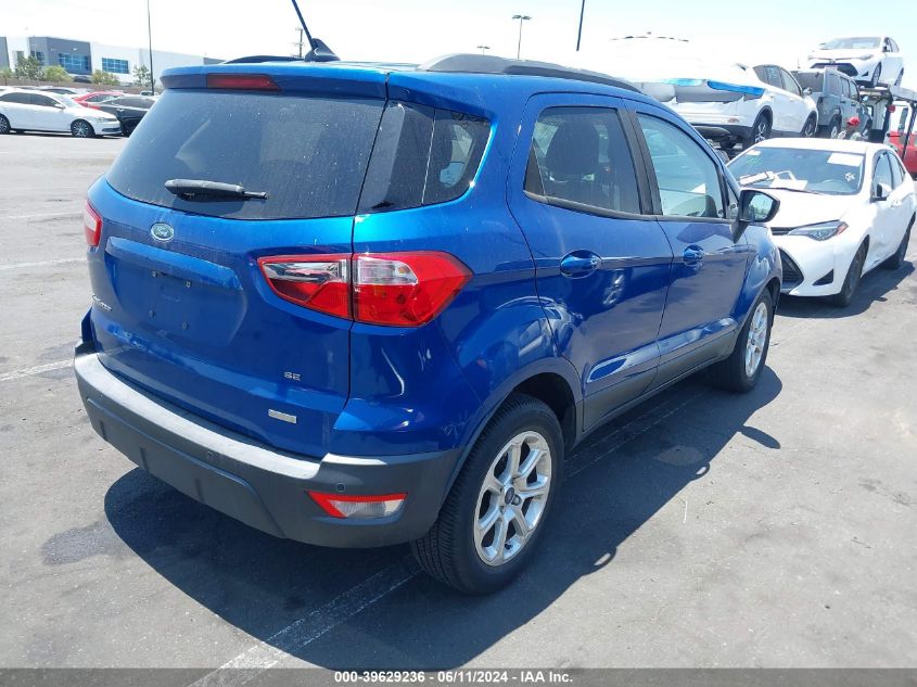 2018 Ford Ecosport Se VIN: MAJ3P1TE4JC193197 Lot: 39629236