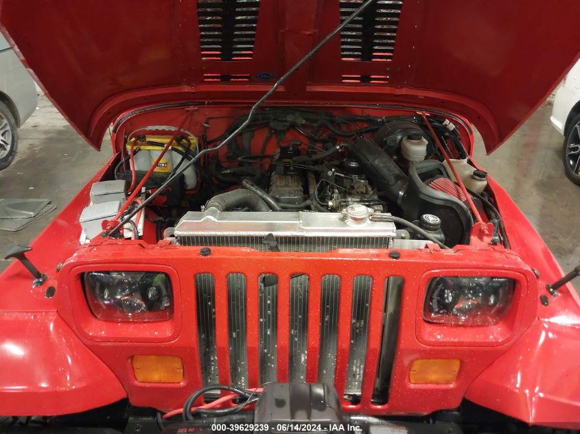 1995 Jeep Wrangler / Yj Se VIN: 1J4FY29S3SP212592 Lot: 39629239