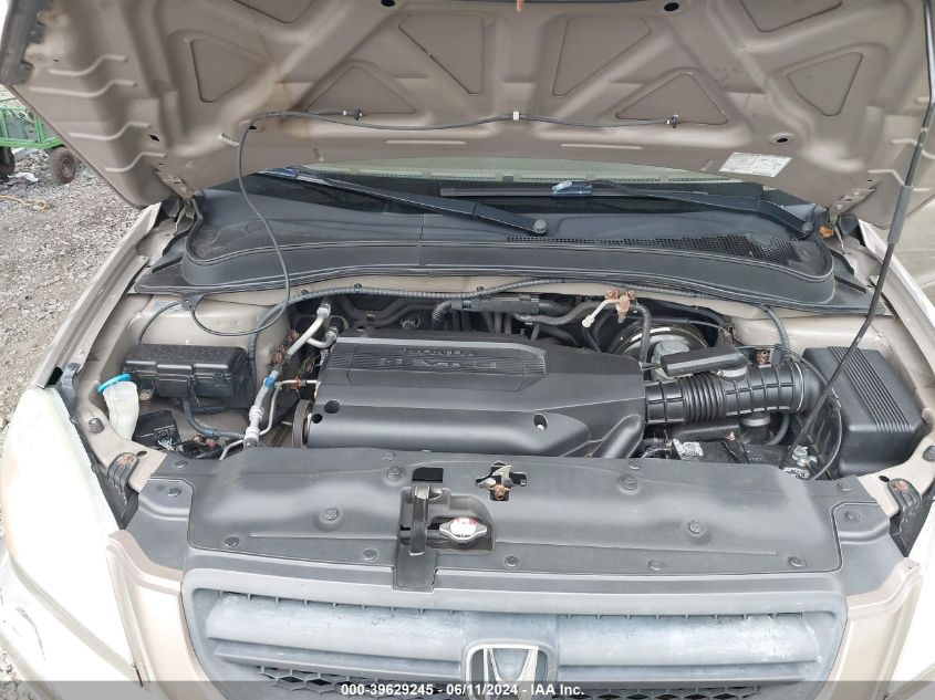 2004 Honda Pilot Ex-L VIN: 2HKYF18564H585800 Lot: 39629245