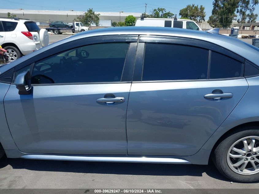 2021 Toyota Corolla Hybrid Le VIN: JTDEAMDE1MJ011718 Lot: 39629247