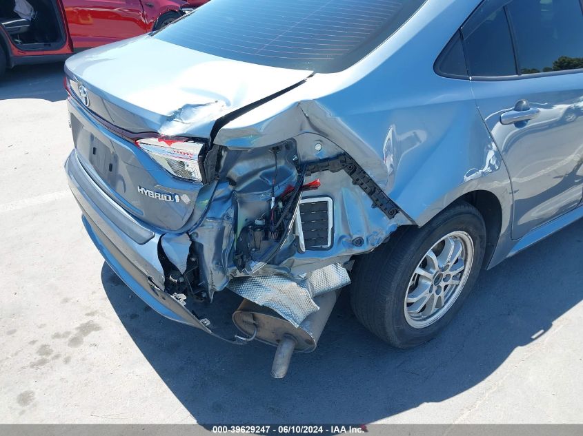 2021 TOYOTA COROLLA HYBRID LE - JTDEAMDE1MJ011718