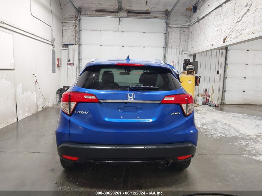 2022 Honda Hr-V Awd Ex VIN: 3CZRU6H51NM712630 Lot: 39629261