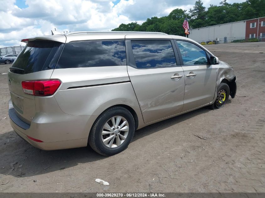 2015 Kia Sedona Lx VIN: KNDMB5C16F6069763 Lot: 39629270