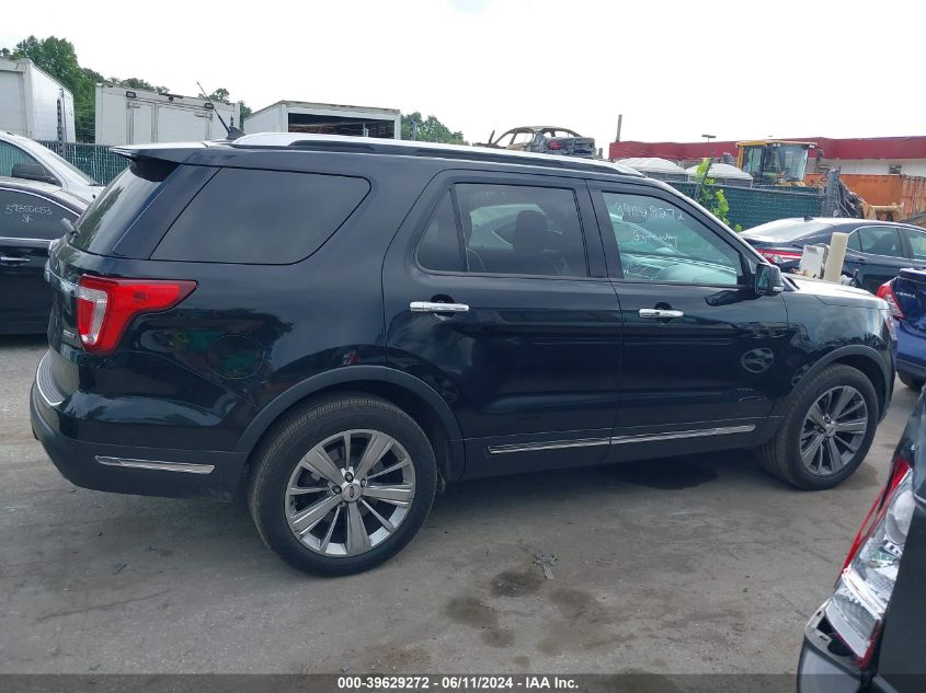 2018 Ford Explorer Limited VIN: 1FM5K8FH4JGB85668 Lot: 39629272