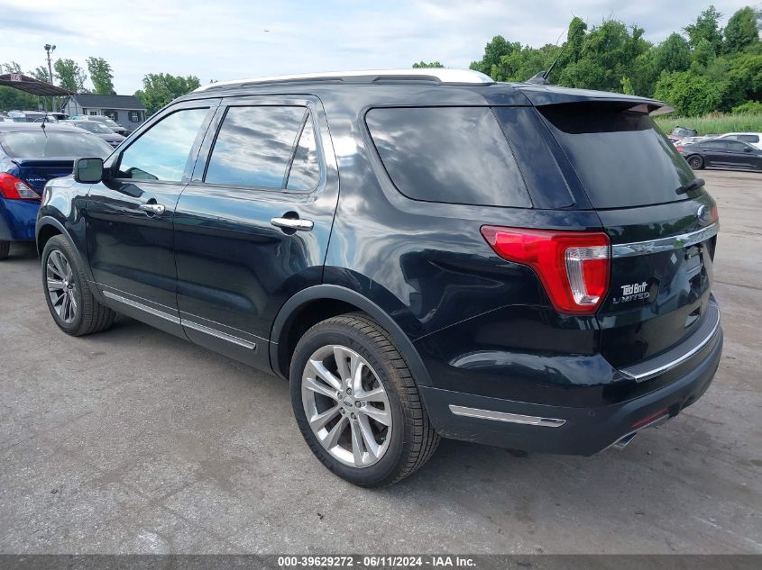 2018 Ford Explorer Limited VIN: 1FM5K8FH4JGB85668 Lot: 39629272