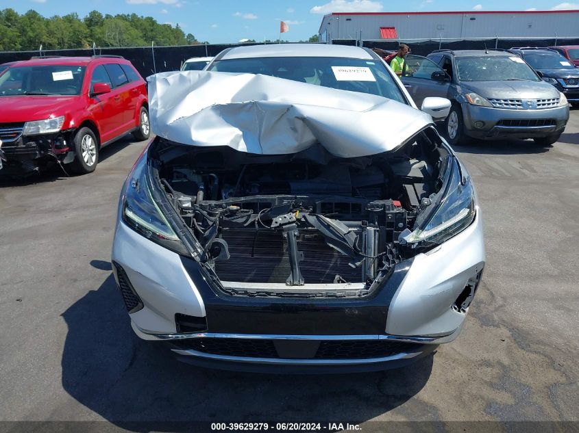2020 Nissan Murano S Intelligent Awd VIN: 5N1AZ2AS9LN173668 Lot: 39629279