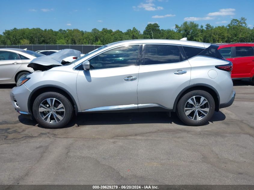 2020 Nissan Murano S Intelligent Awd VIN: 5N1AZ2AS9LN173668 Lot: 39629279