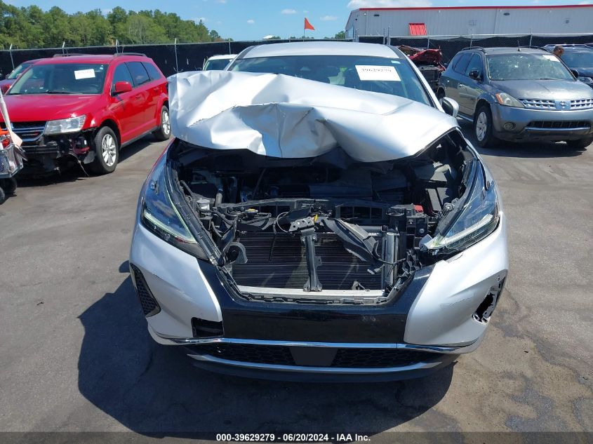 2020 Nissan Murano S Intelligent Awd VIN: 5N1AZ2AS9LN173668 Lot: 39629279