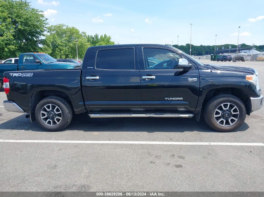 2017 Toyota Tundra Limited 5.7L V8 VIN: 5TFHW5F19HX616202 Lot: 39629286