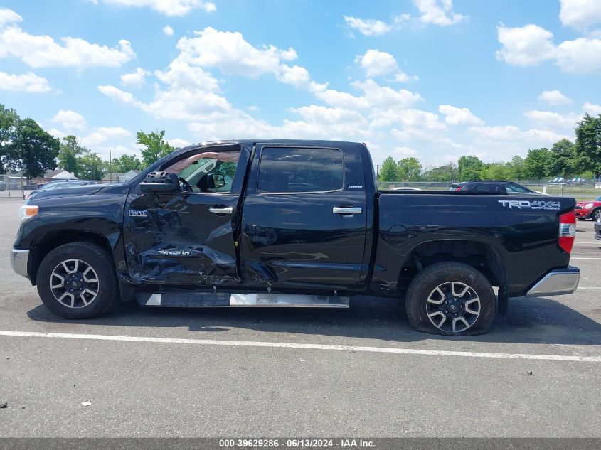 2017 Toyota Tundra Limited 5.7L V8 VIN: 5TFHW5F19HX616202 Lot: 39629286